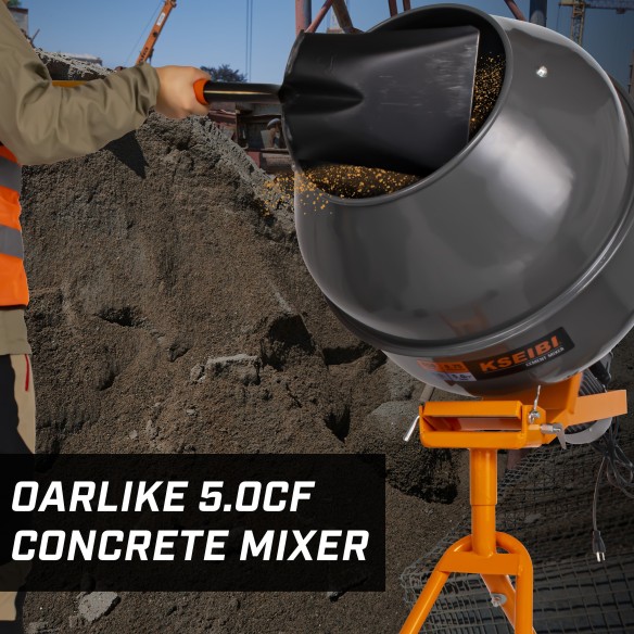 KCM 55-140 LP: Mobiler Betonmischer für den Bau | KSEIBI