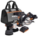Kit combo d'outils électriques 20V max 3-outils pour bricoleurs | KSEIBI