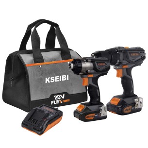 KCB 20V 2A-202, 2-Tool 20V Max Power Tool Combo Kit
