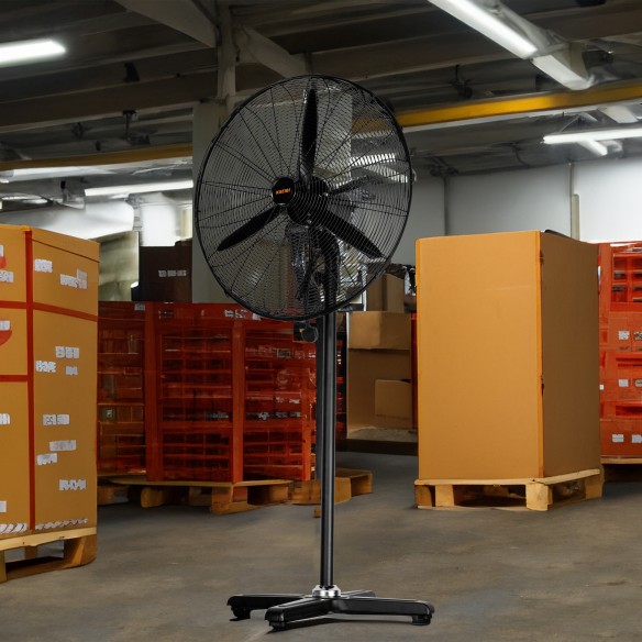 Ventilatore industriale a piantana 650 mm potente e silenzioso | KSEIBI
