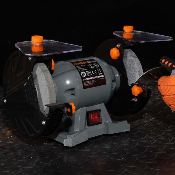 "Powerful 150W Bench Grinder 150mm - Top Quality Tools | KSEIBI"
