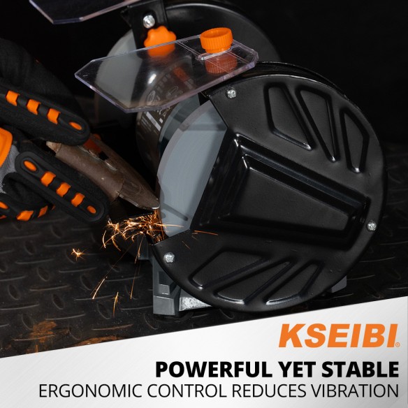 "Powerful 150W Bench Grinder 150mm - Top Quality Tools | KSEIBI"