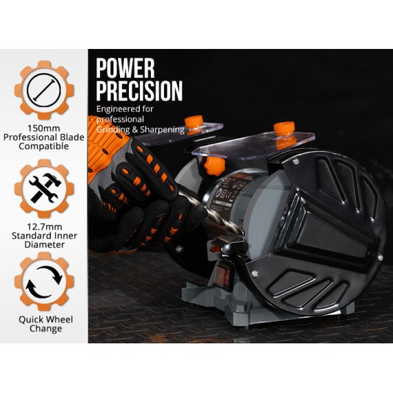 Hochwertige Tischschleifmaschine für präzises Schleifen | KSEIBI