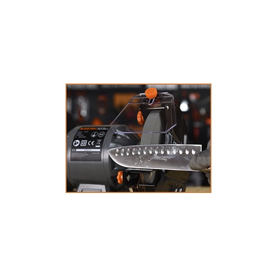 Meuleuse de banc 150mm KBG 15-150 pour bricolage et atelier | KSEIBI