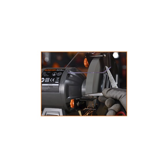 Meuleuse de banc 150mm KBG 15-150 pour bricolage et atelier | KSEIBI