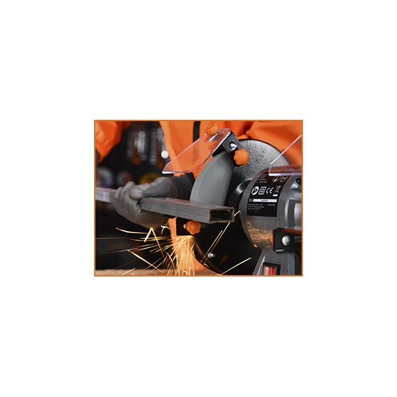 Powerful 150W Bench Grinder 150mm - Top Quality Tools | KSEIBI