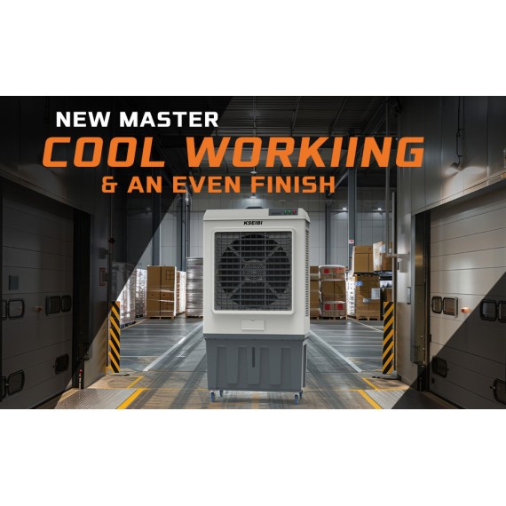 Stay Cool with the KAC 45-125 L Air Cooler - 125L, 450W | KSEIBI