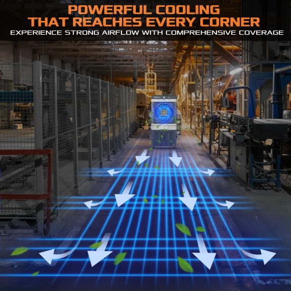 Ar Condicionado Portátil Kac 25-80: Potência de 250w e Capacidade de 80l | KSEIBI