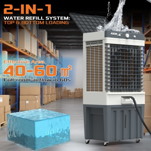 Stay Cool All Summer with the KAC 25-80 M Air Cooler | KSEIBI