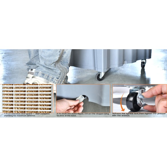 Stay Cool All Summer with the KAC 25-80 M Air Cooler | KSEIBI