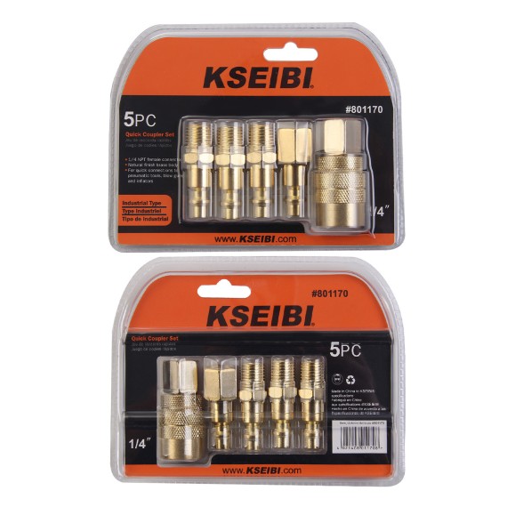 Set cuploare industriale acoperite cu alamă pentru proiecte profesionale | KSEIBI