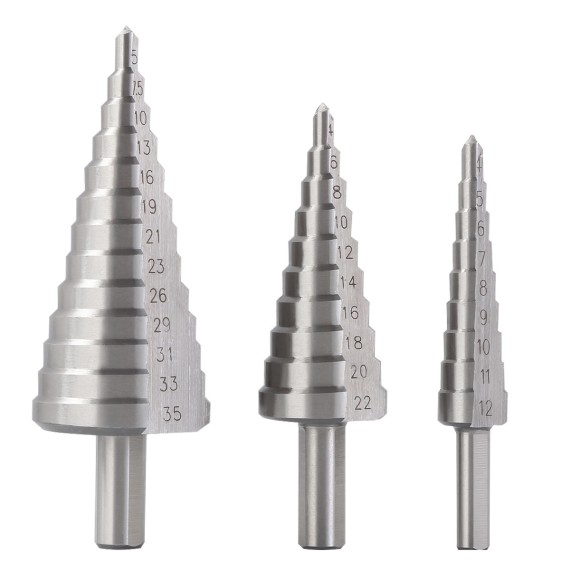High-Quality Hss Step Drill Bits/Metric for Precision Drilling Projects | KSEIBI