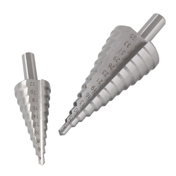 High-Quality Hss Step Drill Bits/Metric for Precision Drilling Projects | KSEIBI