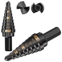 High-Quality HSS Step Drill Bits for Precision Drilling | KSEIBI