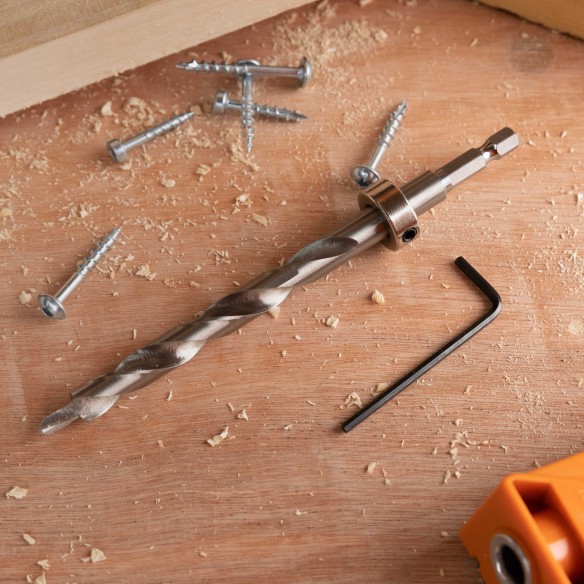 High-Quality HSS Pocket Hole Bit for Precision Woodworking Projects | KSEIBI