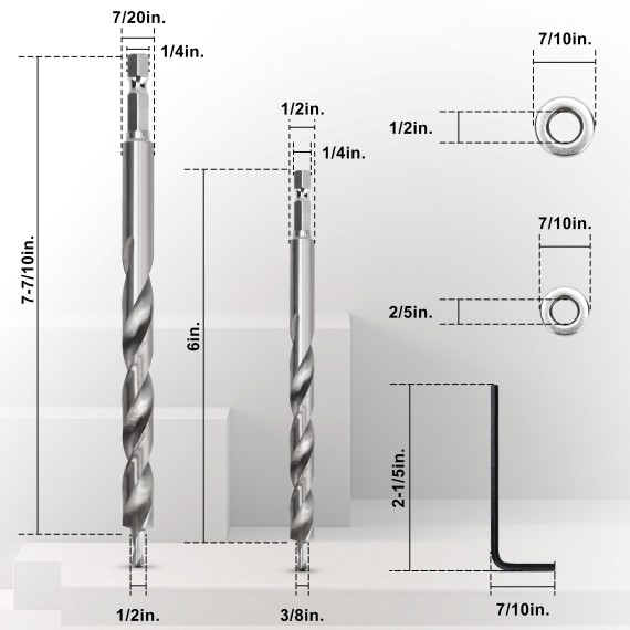 Punta per foro tascabile hss di alta qualità | KSEIBI