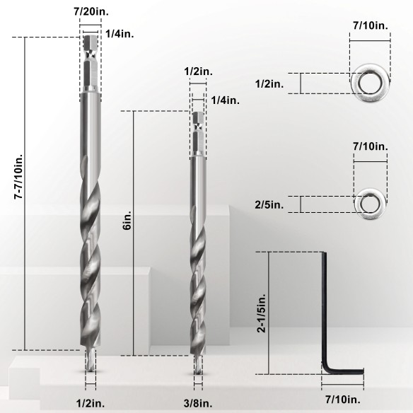 Burghiu pentru gaură de buzunar de înaltă calitate | KSEIBI
