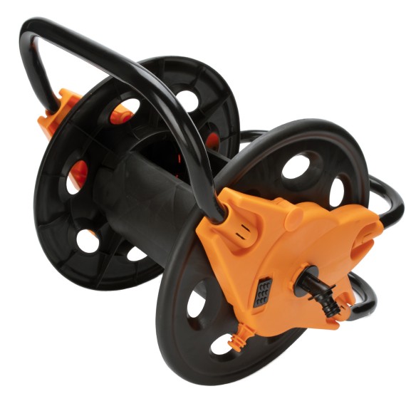Carrete resistente para manguera de jardín | KSEIBI