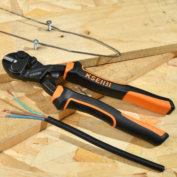 Hochwertiger Bolzenschneider mit ProGrip für präzises Schneiden | KSEIBI