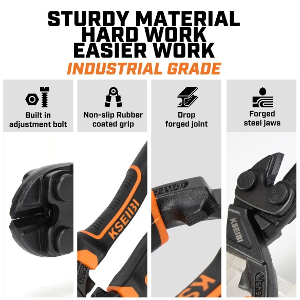 Cortador de Parafusos de Alta Alavanca | Progrip KSEIBI