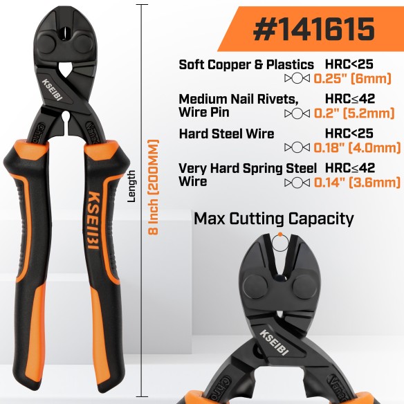 Coupe-boulons à fort effet de levier pour des coupes précis | KSEIBI