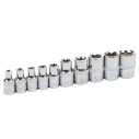 High-Quality Hexagon Socket Set for 3/8" &amp; 1/4" Drives | KSEIBI