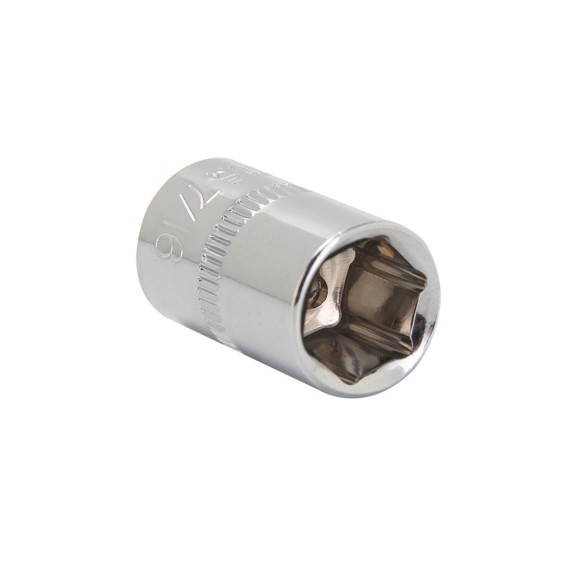 Conjunto de Soquetes Sextavados 1/2" Padrão para Ferramentas Mecânicas | KSEIBI