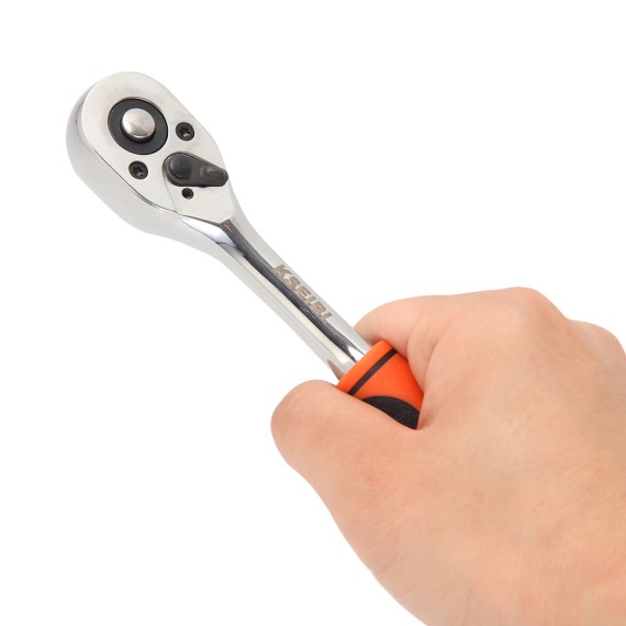 Set bussole esagonali e cricchetto 1/4" per professionisti | KSEIBI