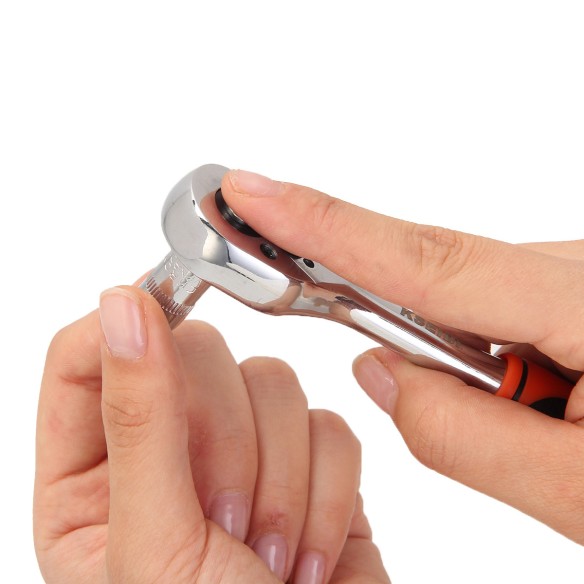 Juego de cubos hexagonales y carraca 1/4 12 piezas de alta calidad | KSEIBI