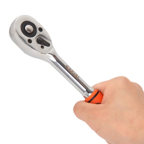 Set bussole esagonali e cricchetto 1/2" di alta qualità | KSEIBI