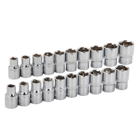 High-Quality Hexagon Socket And Ratchet Set for 1/2" Drives | KSEIBI