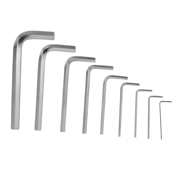 High-Quality Hex Key Wrench Set Long 9-Pc. Metric for Precision Jobs | KSEIBI