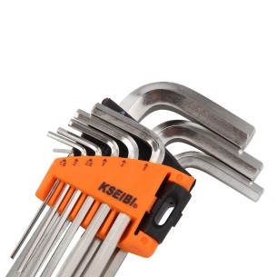Extra Long Hex Key Wrench Set - 9-Pc. SAE for Precision DIY Projects | KSEIBI 2