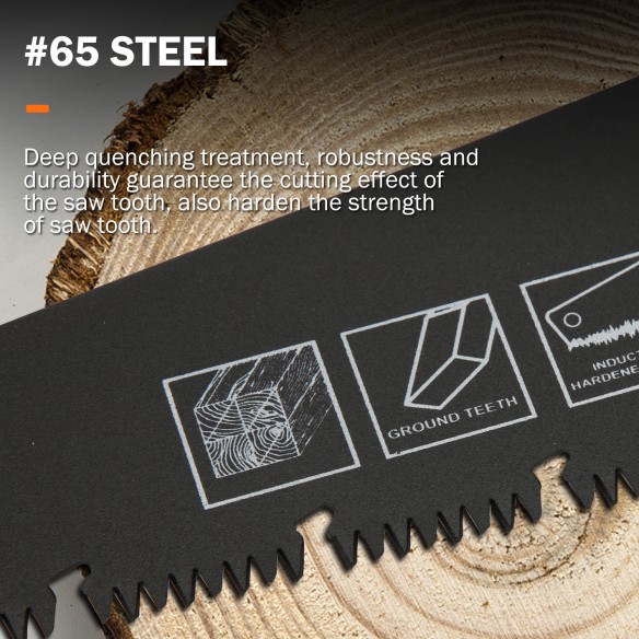 Fierăstrău manual ProGrip 18" pentru tăiere lemn | KSEIBI