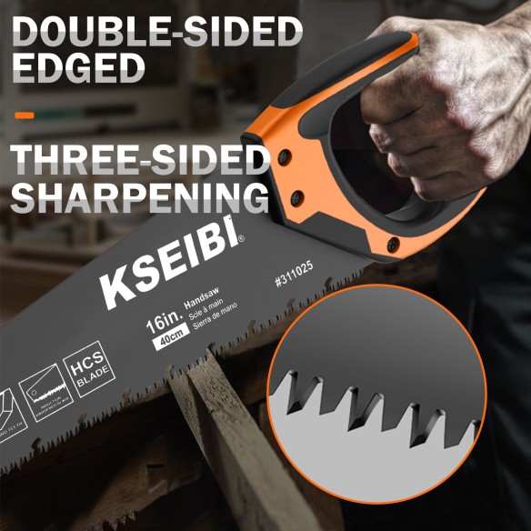 Professional Handsaw for Precise Cuts and Comfortable Grip | KSEIBI