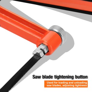 Hochwertige Handbügelsäge 6" (150 mm) für präzise Schnitte | KSEIBI 2