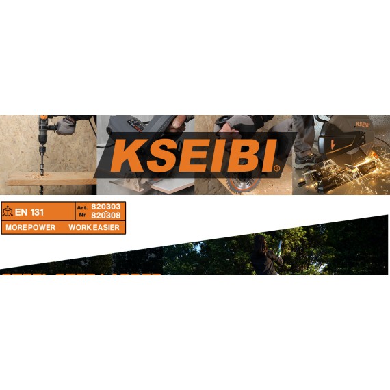 نردبان خانگی آلومینیومی پله‌ای مقاوم و سبک برای منزل | KSEIBI