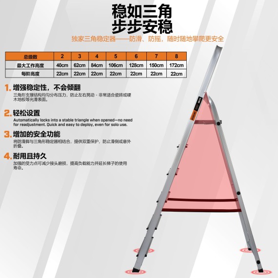 Household Aluminum Ladder