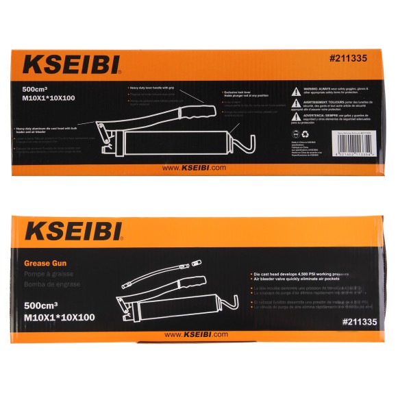 "Mejor pistola de grasa para automóviles y maquinaria industrial | KSEIBI"