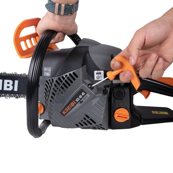 Motosserra A Gasolina Gcs 55-50, 54,6cc, 20" - Potência e eficiência garantidas | KSEIBI