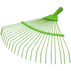 Ancinho De Folhas De Aço Reto Para Jardim