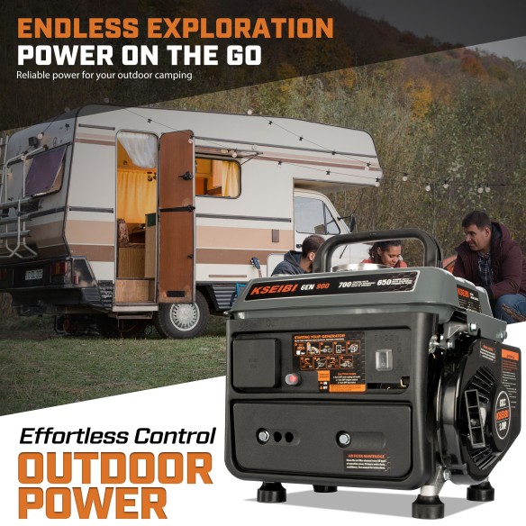 "Power up Anywhere with the GEN 900 Gasoline-Powered Portable Generator | KSEIBI"