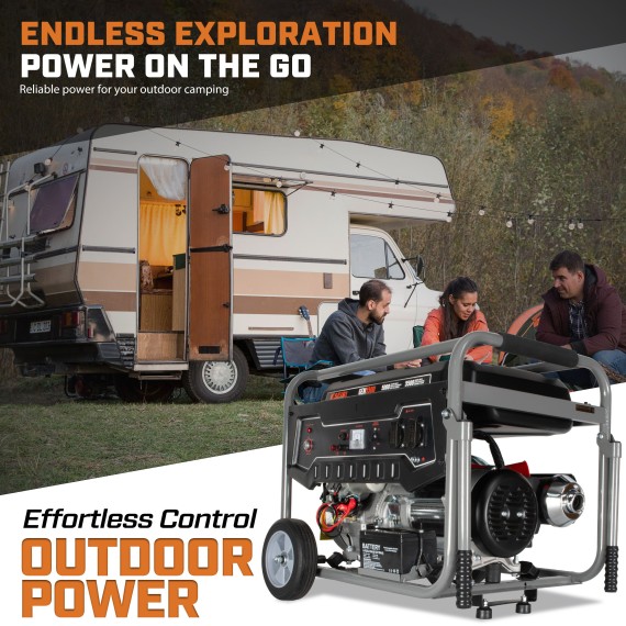 Power up your space with the GEN 5500 Gasoline Generator | KSEIBI
