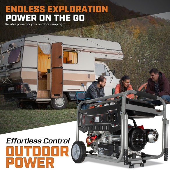 "Power up your space with the GEN 5500 Gasoline Generator | KSEIBI"