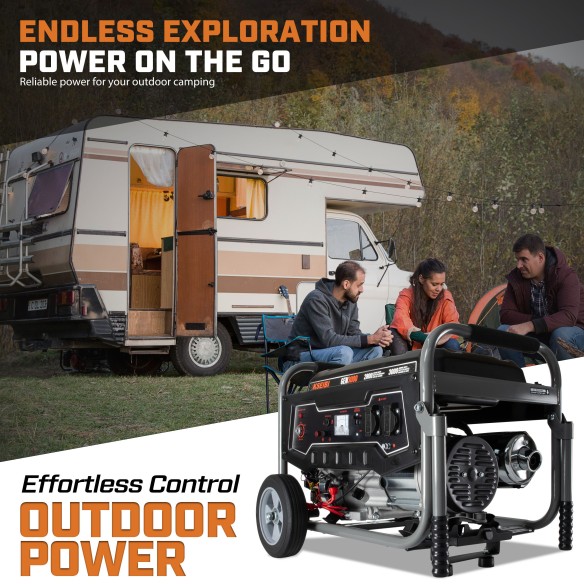 "Power Up Your Space with the GEN 3000 Gasoline Generator | KSEIBI"