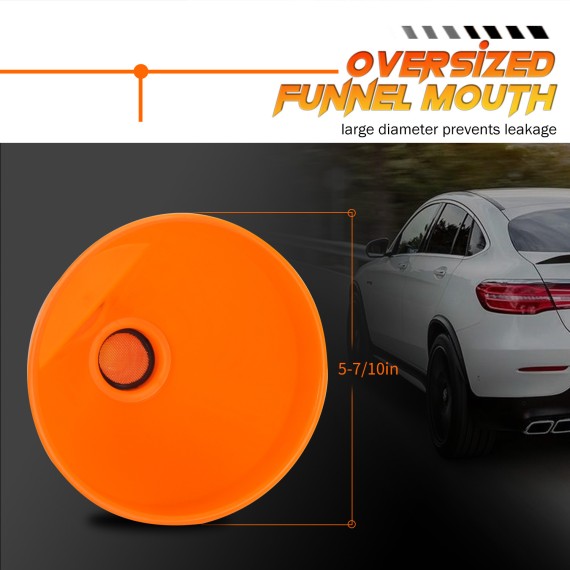 Funil de Aço Inoxidável para Cozinha | KSEIBI