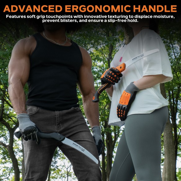 "Premium Folding Saw Original Orange for Outdoor Enthusiasts | KSEIBI"