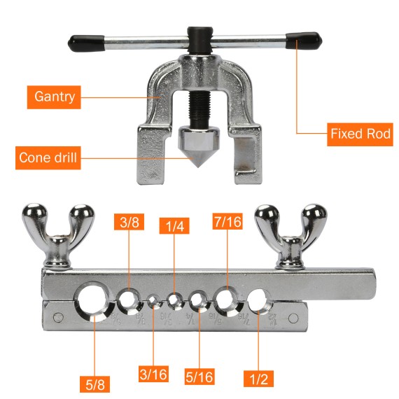 Set de scule de evazare pentru profesioniști | KSEIBI