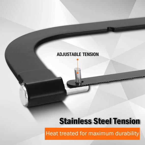 Upgrade Your Toolkit with the Extendable Arm Hacksaw for Precision Cutting | KSEIBI