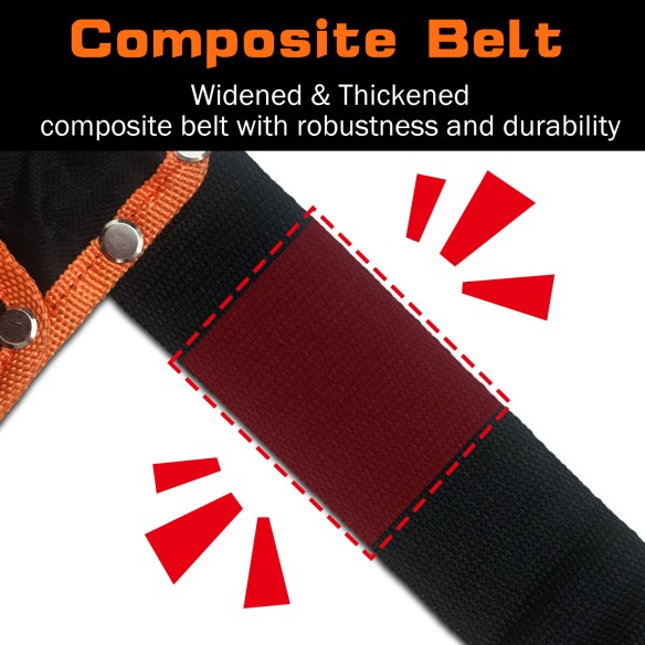 "Upgrade Your Tool Belt Game with Our Electrician's Tool Belt Combo | KSEIBI"
